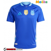 Moške Nogometnih dresov Argentina Gostujoči Copa America 2024 Kratki rokavi